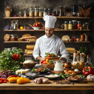 Infographic summarizing key tips for enjoying local cuisine with icons, checklists, and simple graphics.