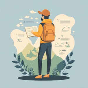 Infographic summarizing key solo travel safety tips with icons and clear checkmarks.