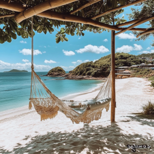 Collage of inspiring weekend getaway destinations featuring beaches, mountain chalets, and quaint villages.