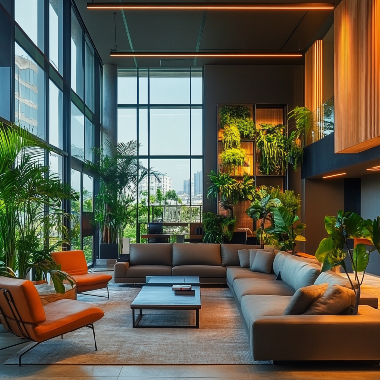 Collage of top remote work spaces featuring modern coworkings and tranquil natural environments with location icons.